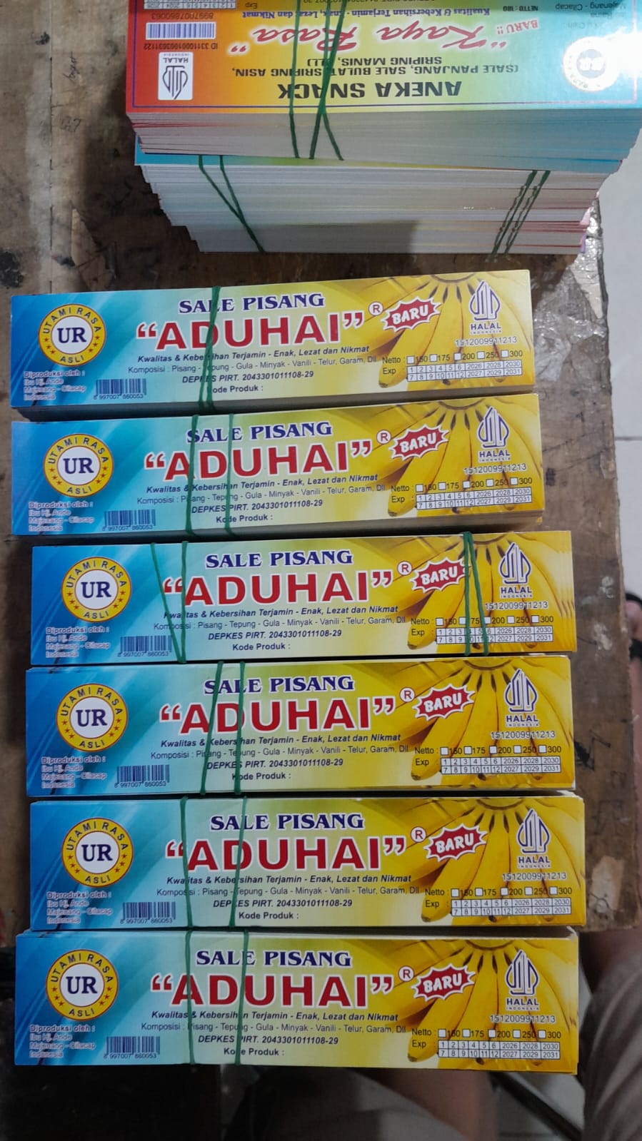 Cetak ID card PVC dan label produk Majenang